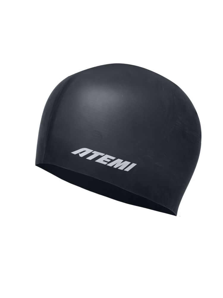 Шапочка для плавания Atemi Very Big silicone Cap Deep black, Цвет: черный, TVBSCXL1BK