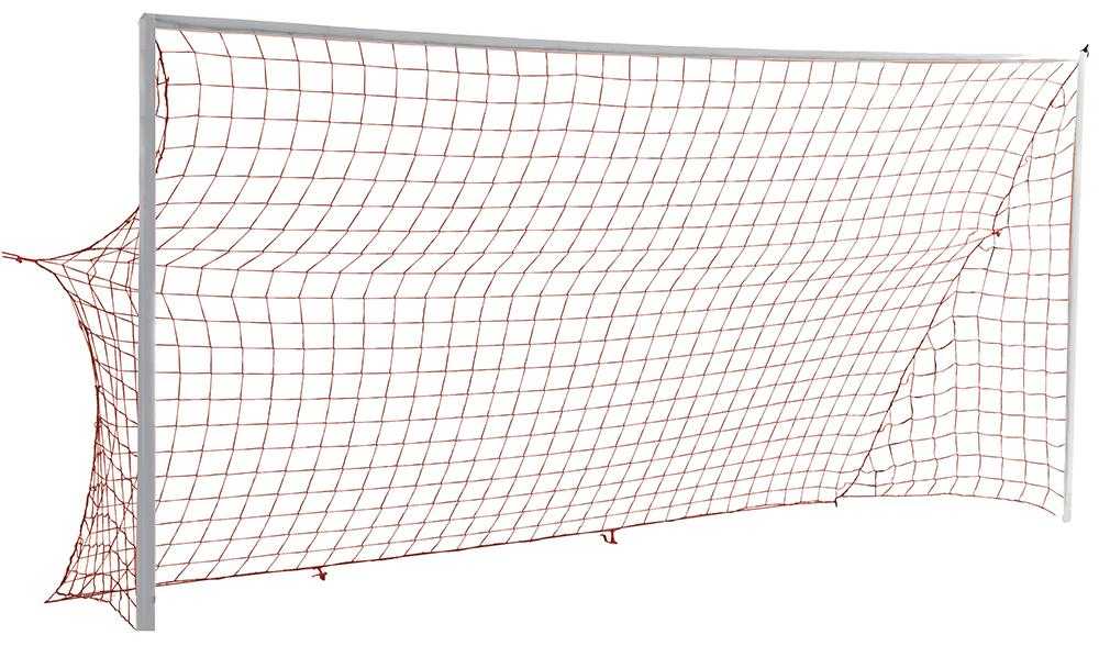 Сетка для футбольных ворот, 7,5х2,5х2 м., PE, нить 3 мм., T4022N3