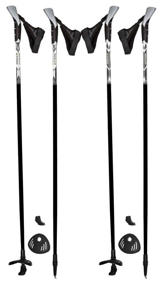 Палки для скандинавской ходьбы Атеми ATP-01, алюминиевые, 100 см