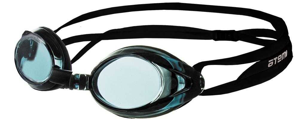 Очки для плавания Atemi, старт, силикон (черн), R201