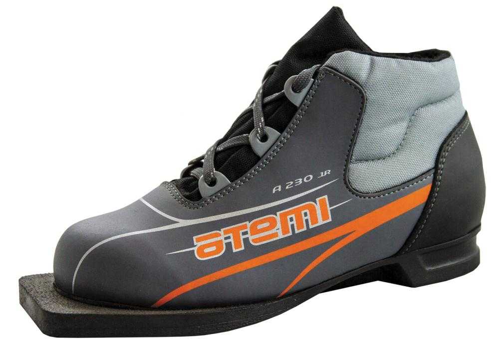 Ботинки лыжные Atemi А230 Jr grey, Размер, 30, Крепление: 75мм