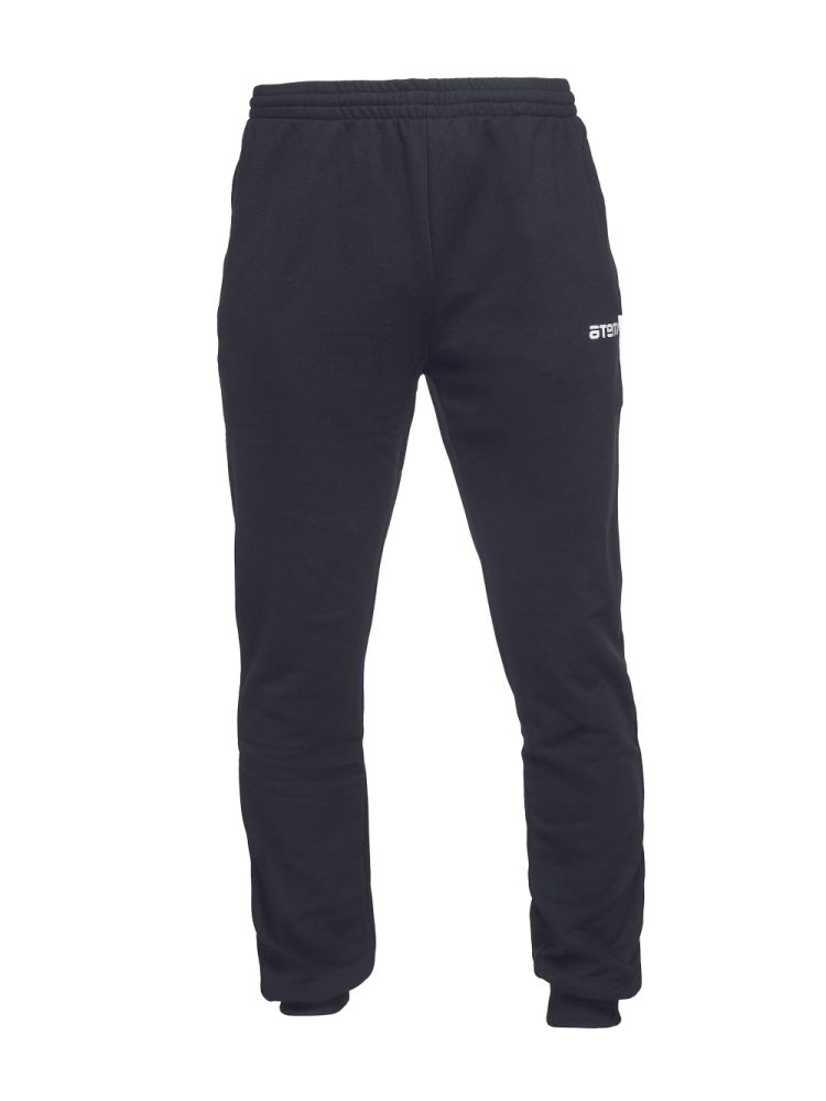 Брюки тренировочные из футера ATEMI, цв.черный, арт.ASWP-004SS23-BLK