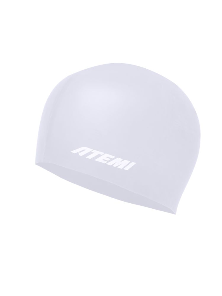 Шапочка для плавания Atemi Big silicone Cap Violet flower, Цвет: сиреневый, TBSCL1LP