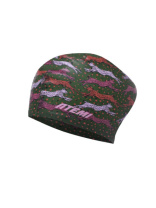 Шапочка для плавания Atemi long hair cap Jumping lynx, силикон, Цвет: принт, TLH1JL