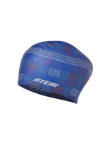 Шапочка для плавания Atemi long hair cap Chess field, силикон, Цвет: принт, TLH1CF