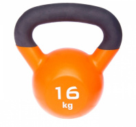 Гиря чугунная EC, обрезиненная, 16 кг