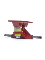 Подвеска для миниборда цвет красный, AT-18.03