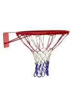 Кольцо баскетбольное Atemi р. 7 (д. 45 см), сетка в комплекте (т. 3.5 мм), BR12