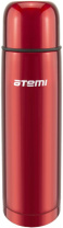 Термос, 1 л, красный, HB-1000 red