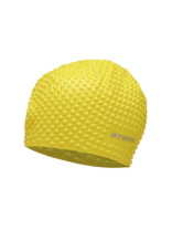 Шапочка для плавания Atemi, силикон (бабл), желтый, BS30