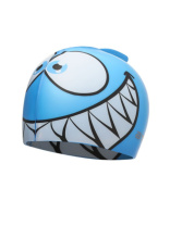 Шапочка для плавания Атеми, силикон (дет.), рыбка-, голубая, FC205