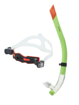 305 Трубка для плавания Atemi фронтальная, тренировочная р-р M/L, лайм 305 Трубка для плавания Atemi фронтальная, тренировочная р-р M/L, лайм