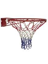 Кольцо баскетбольное Atemi р. 7 (д. 45 см), сетка в комплекте (т. 3.5 мм), BR11
