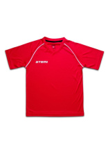 Футболка игровая детская ATEMI, цв.красный, арт. ATSS-002JSS23-RED
