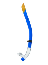 305 Трубка для плавания Atemi фронтальная, тренировочная р-р M/L, синяя