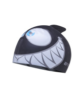 Шапочка для плавания Атеми, силикон (дет.), рыбка-, черн., FC202